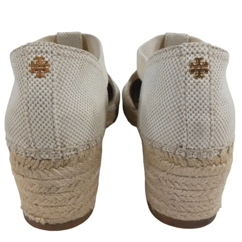 Tory Burch Catalina Espadrille Sandals GUC $235 size 10M S2317